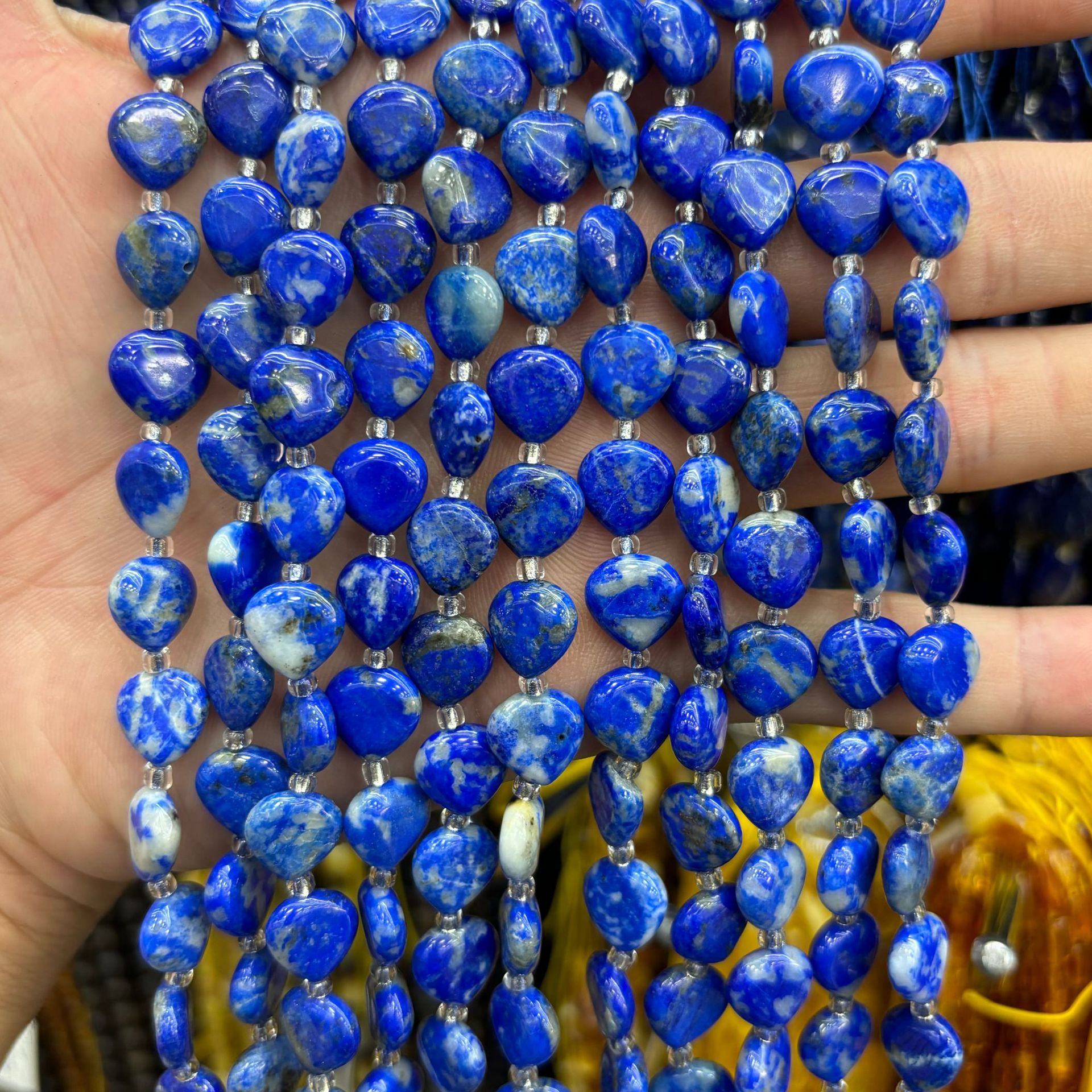 10mm peach heart 32pcs