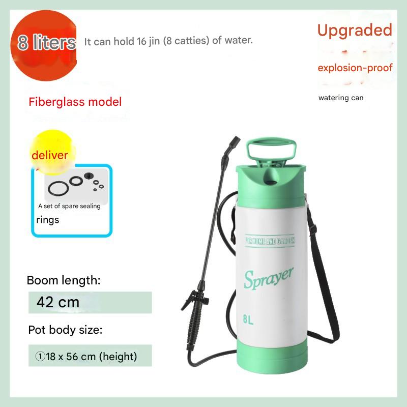 8 liter green white bottle pressure gauge   glass brazing spray rod