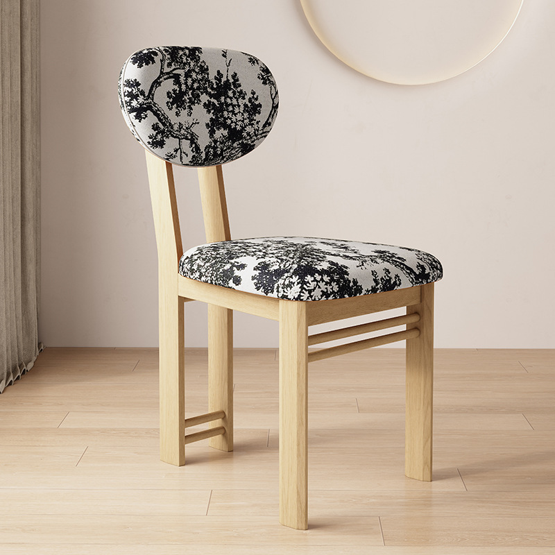 Wood color   floral cloth