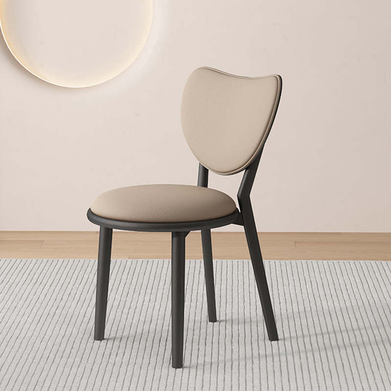 Black   dark khaki leather