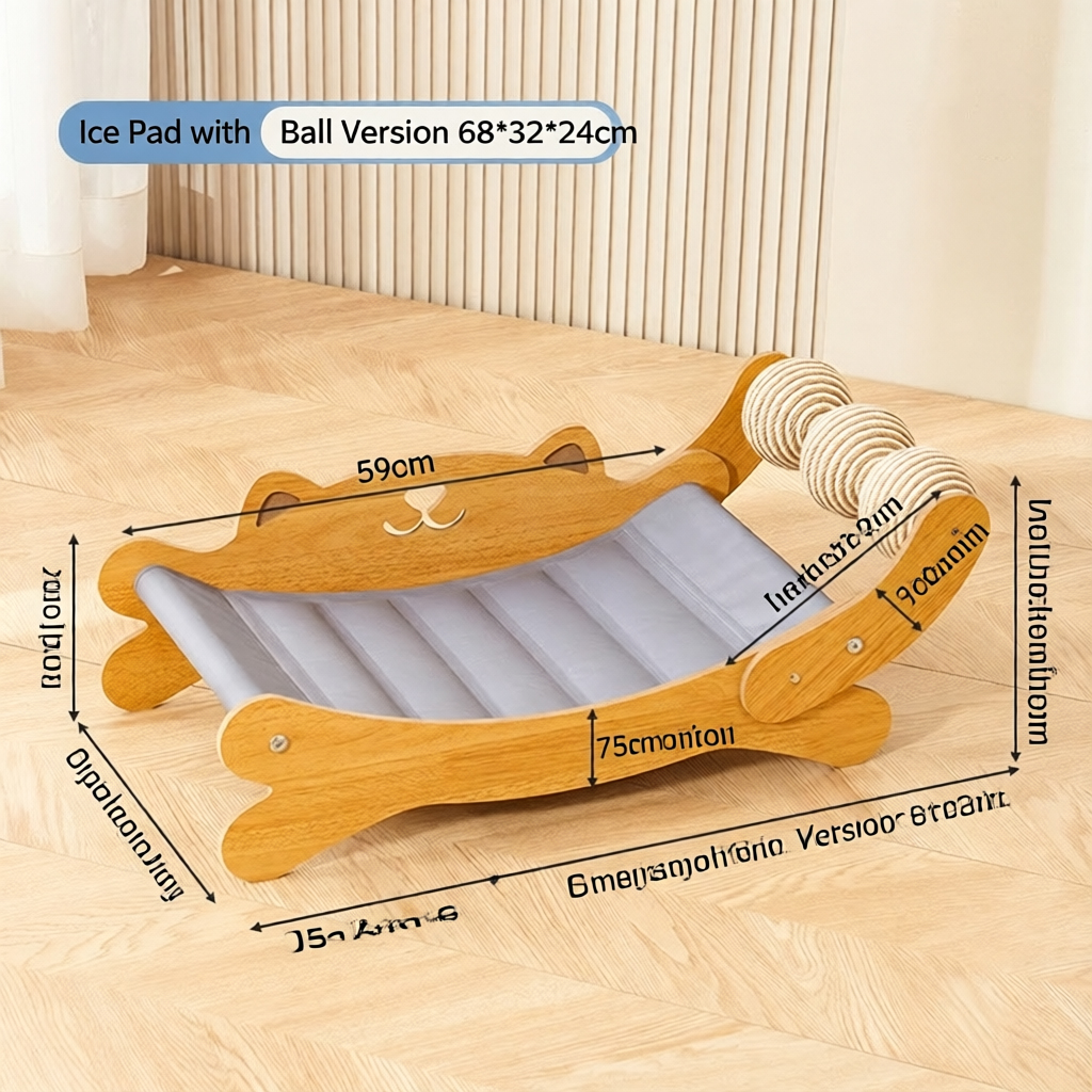 Ice pad recliner-with ball model, extra large size