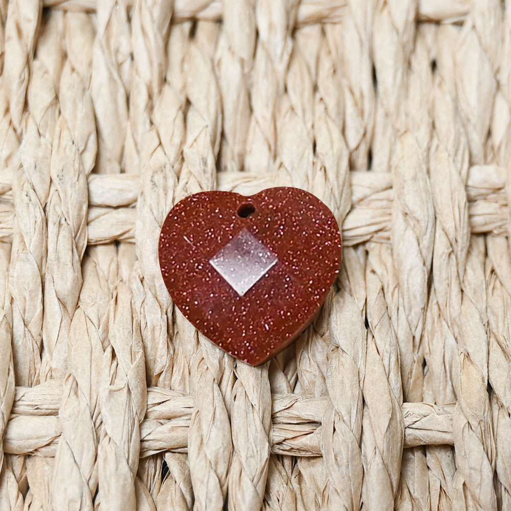 Gold sand stone (synthetic) 16mm