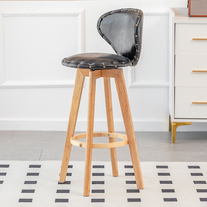 Black and wood color frame