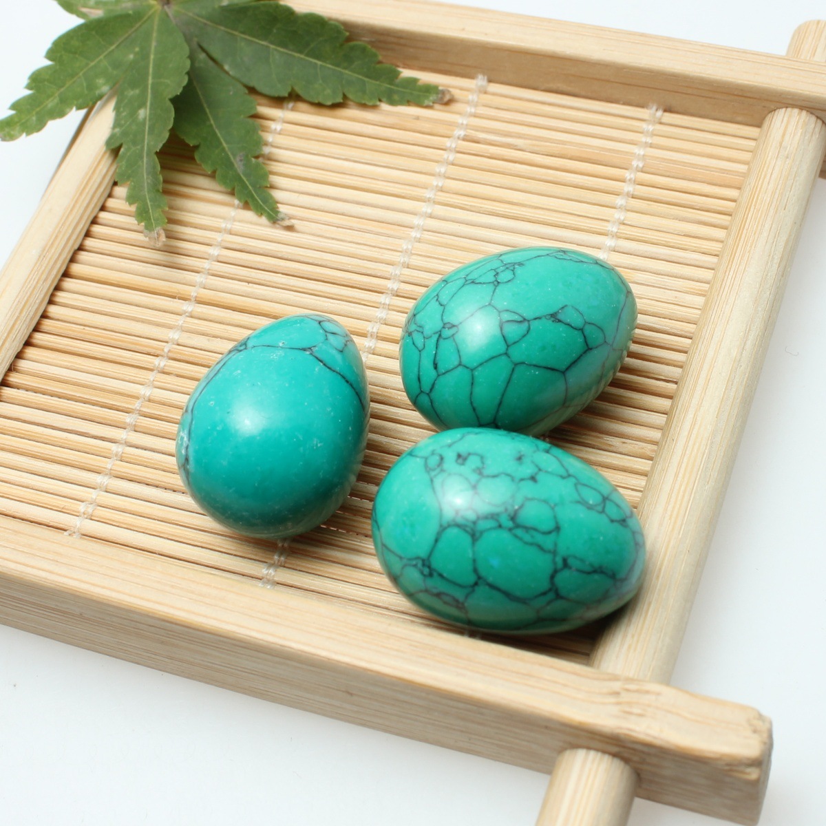 14:Black and green turquoise 3