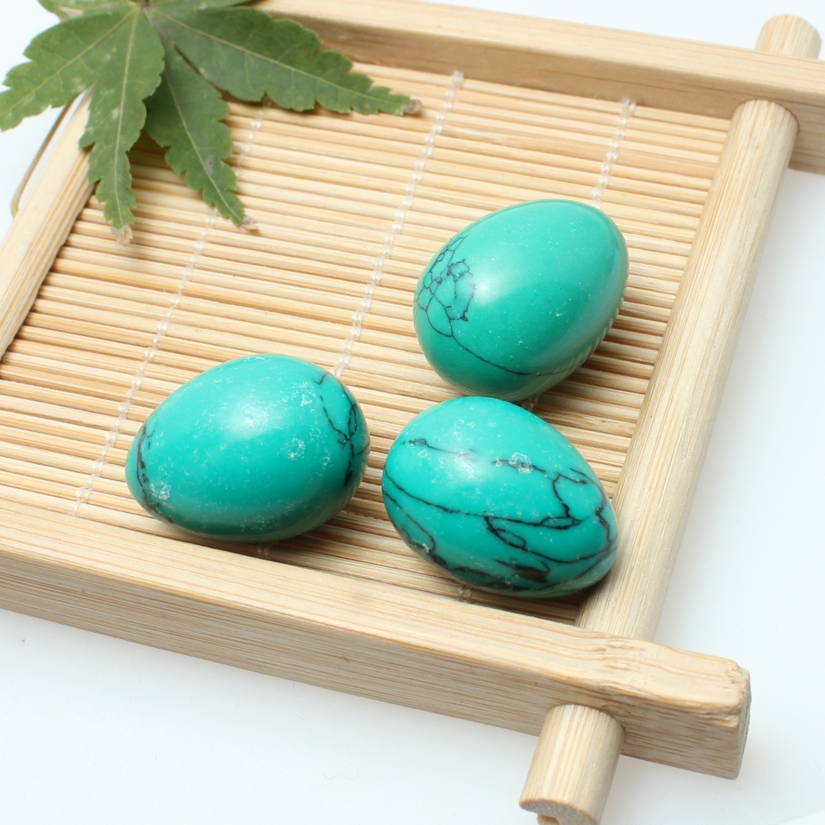 15:Black and green turquoise 4