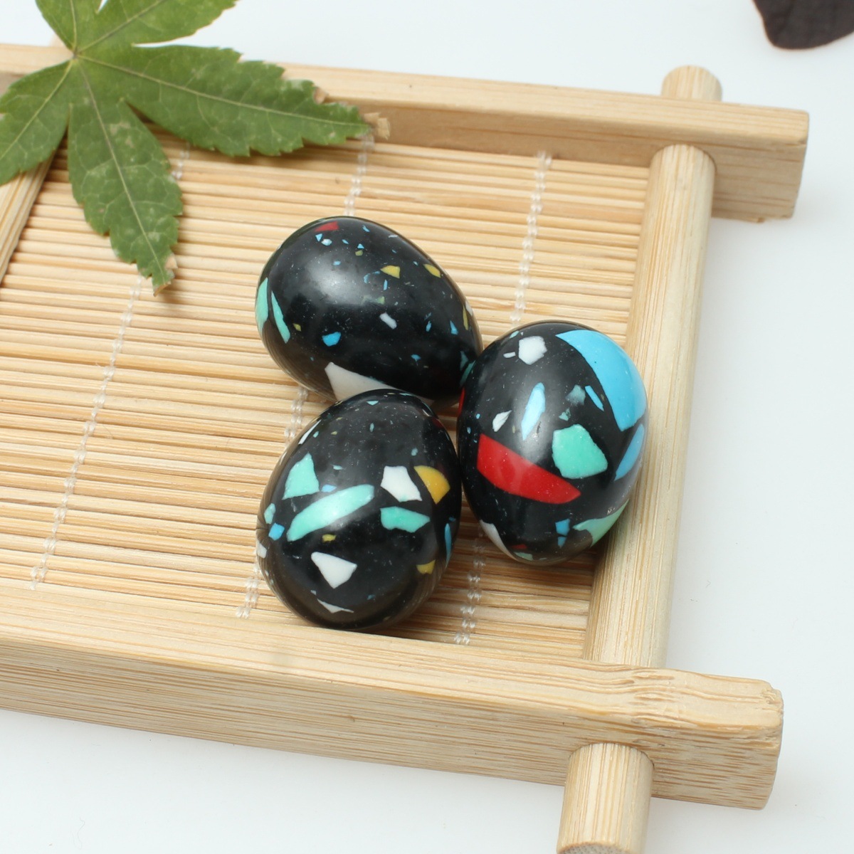 65:Flower turquoise 17