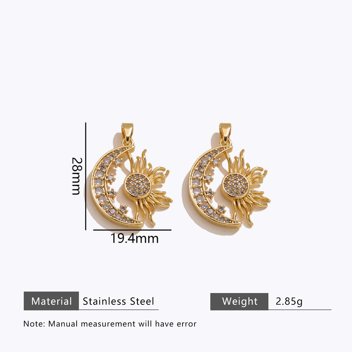 3:Gold diamond fan shape