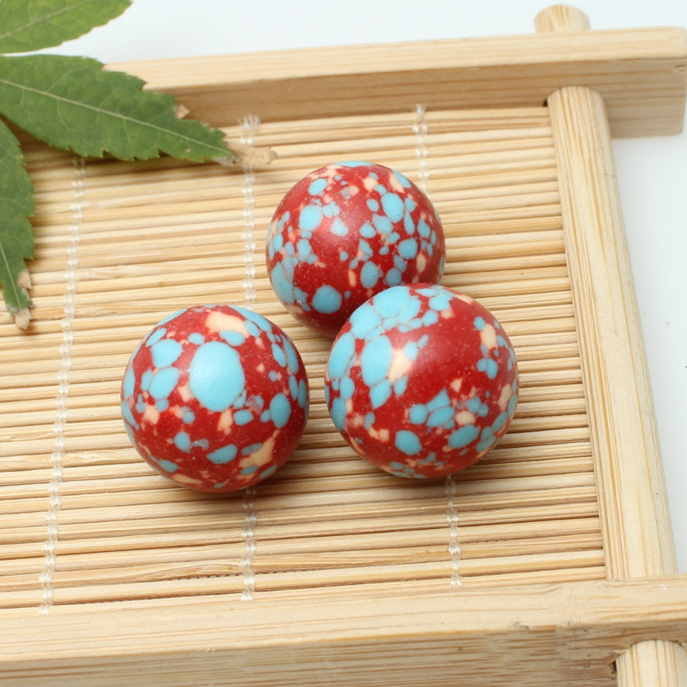 30:Blue red turquoise