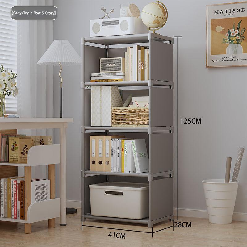 Single row five layers gray