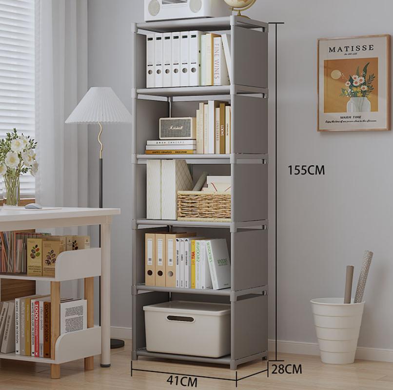 Single row six layers gray