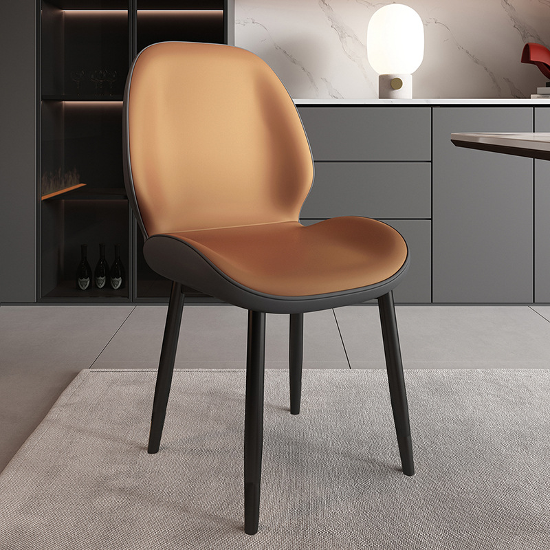 khaki leather black legs