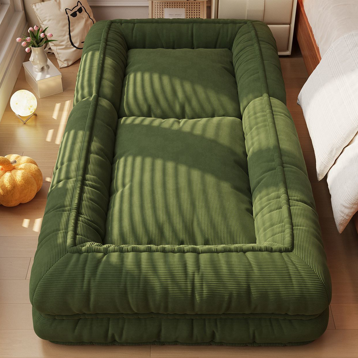 green [breathable corduroy]