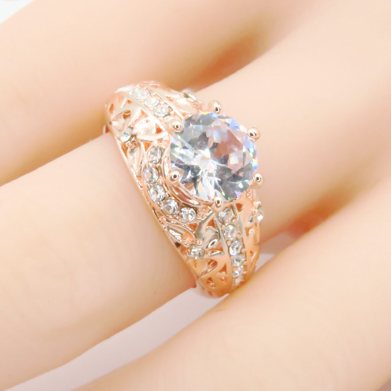 rose gold color US Size #6