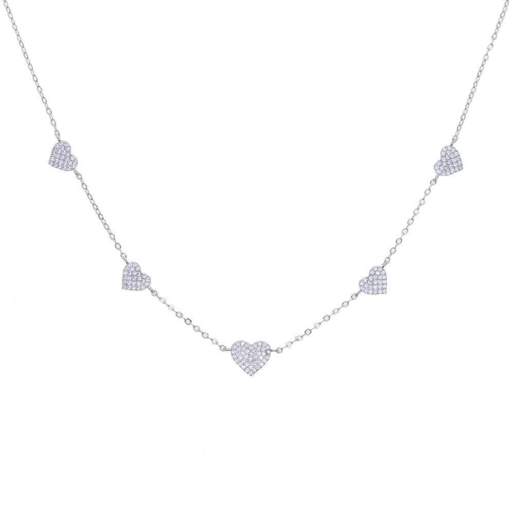 1:Heart-shaped silver