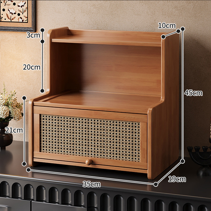 Plastic rattan cabinet door | 3 layers 35cm [can be labeled cross-border]