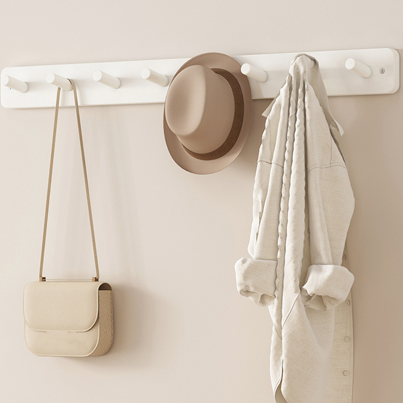 [white] eight hooks/79x6x7.5cm