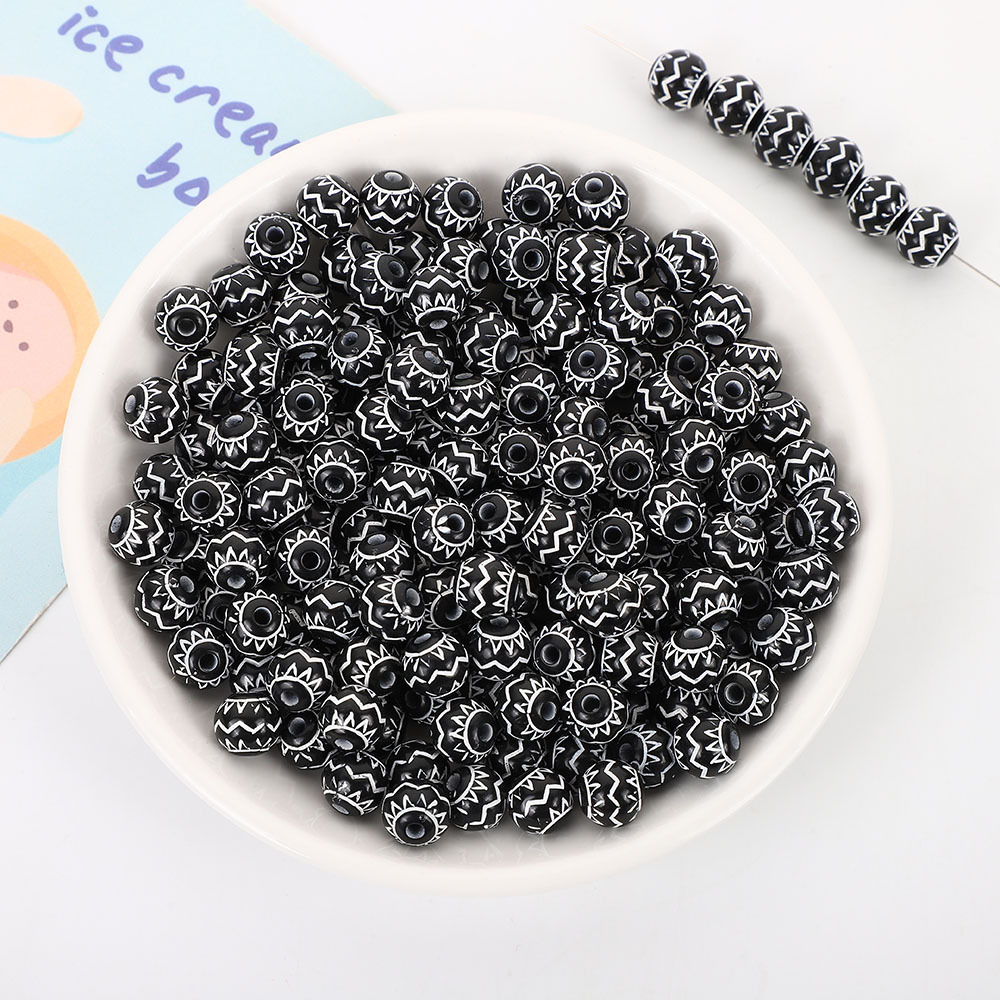 3:Black and white pattern