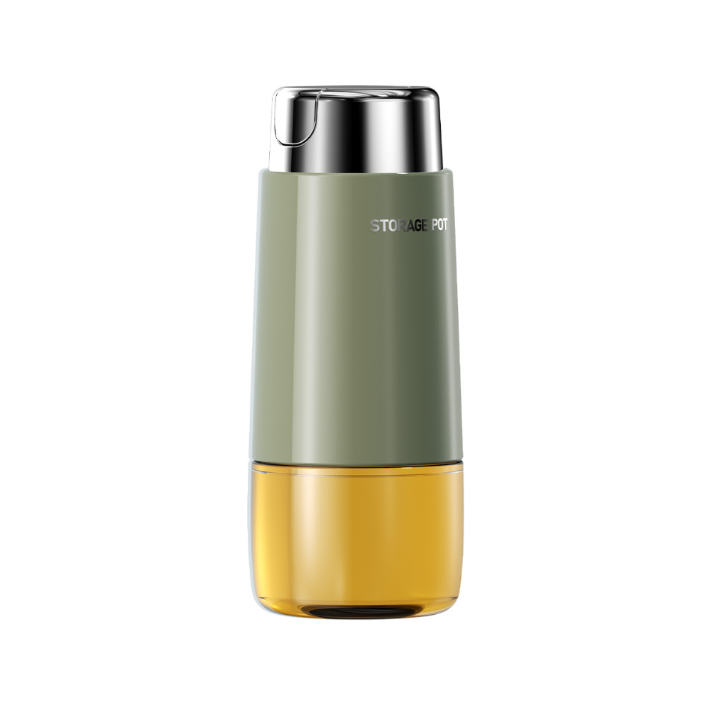 stainless steel oil bottle [green/280ml]