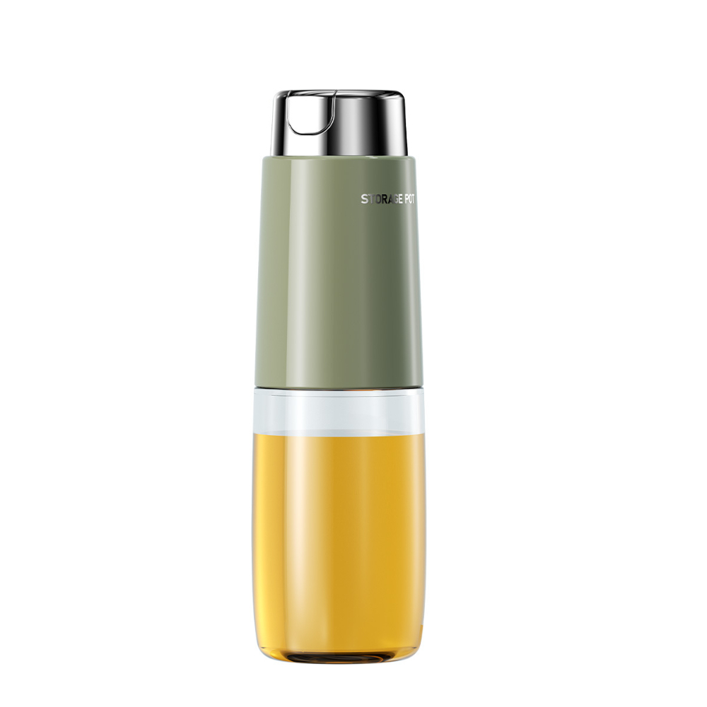 stainless steel oil bottle [green/500ml]