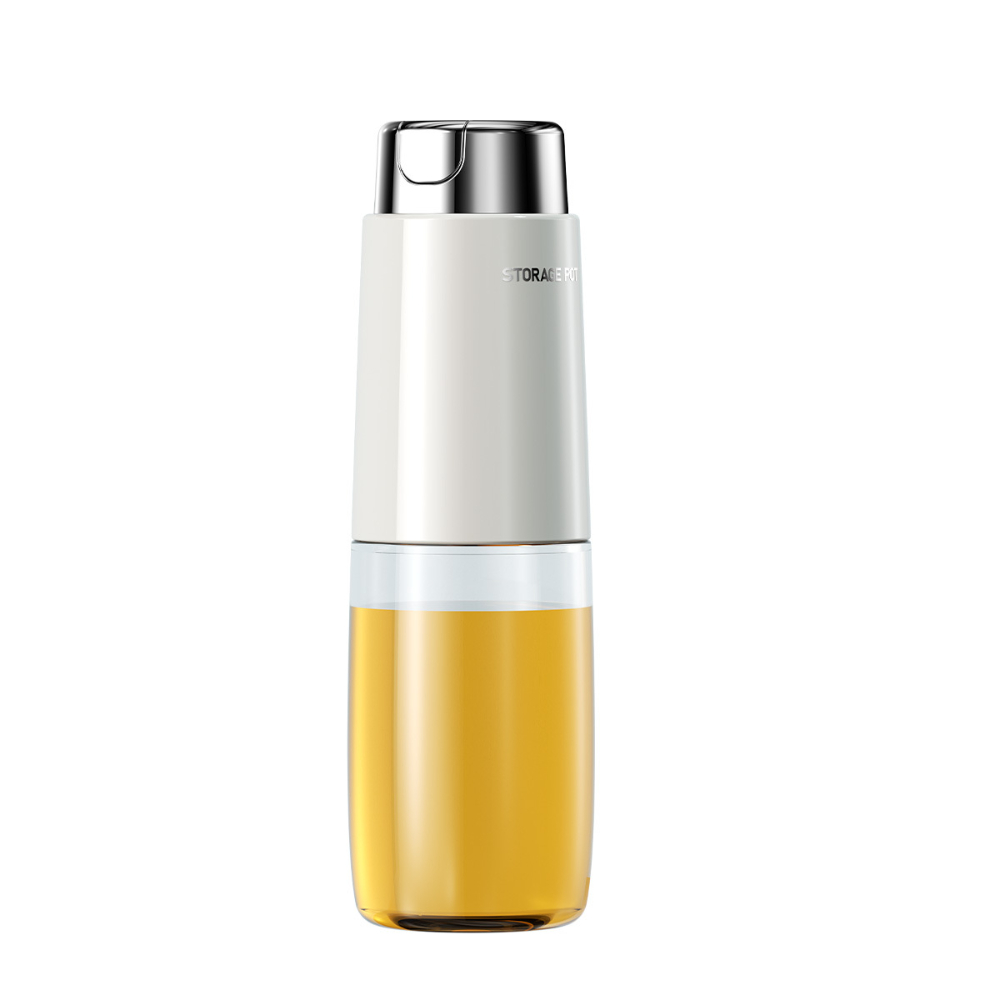 stainless steel oil bottle [white/500ml]