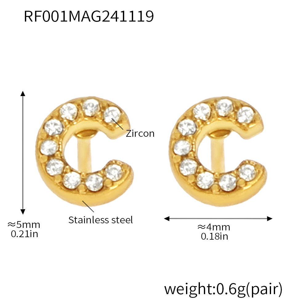 RF001- earrings -C