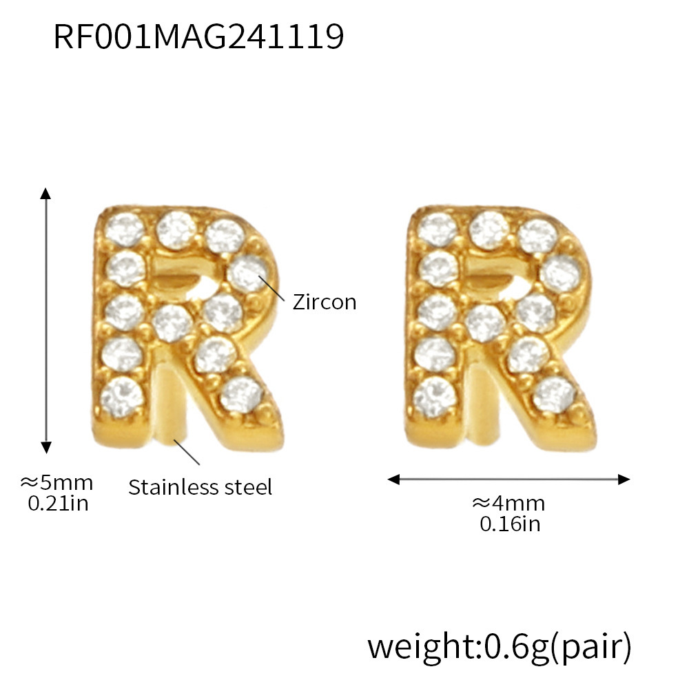 RF001- earrings -R