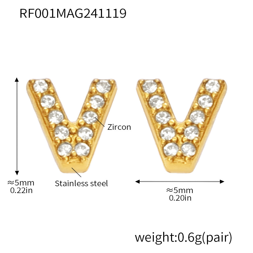 RF001- earrings -V