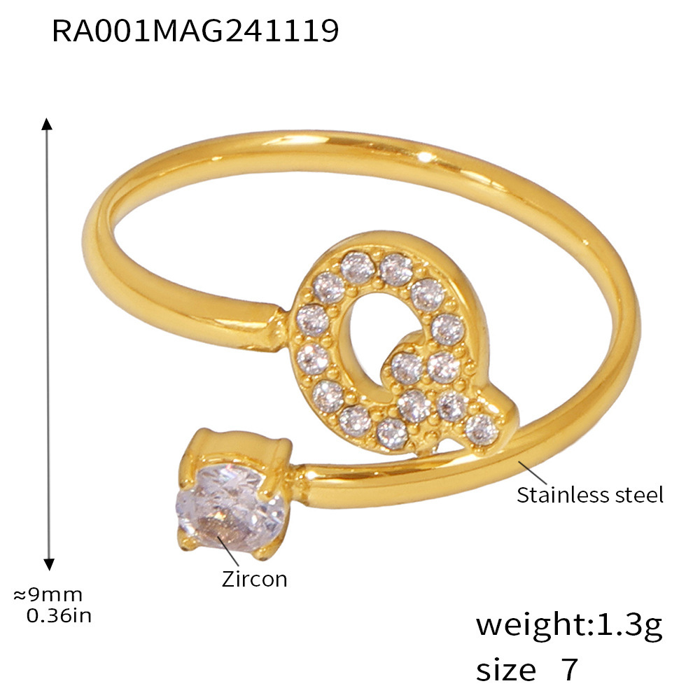 RA001- Ring-free size Size 7 -Q