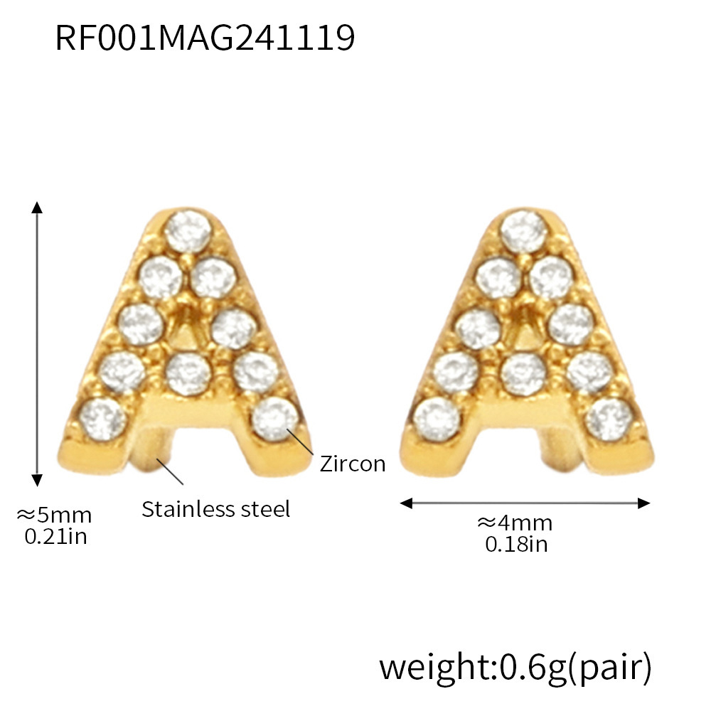 28:RF001-Gold-A earrings