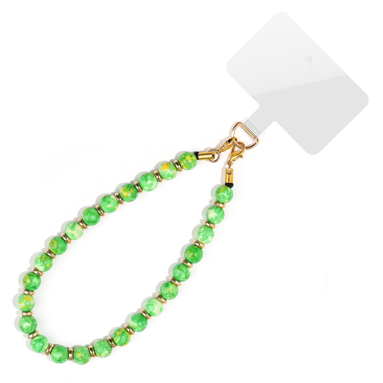 12 green Rain Flower Stone