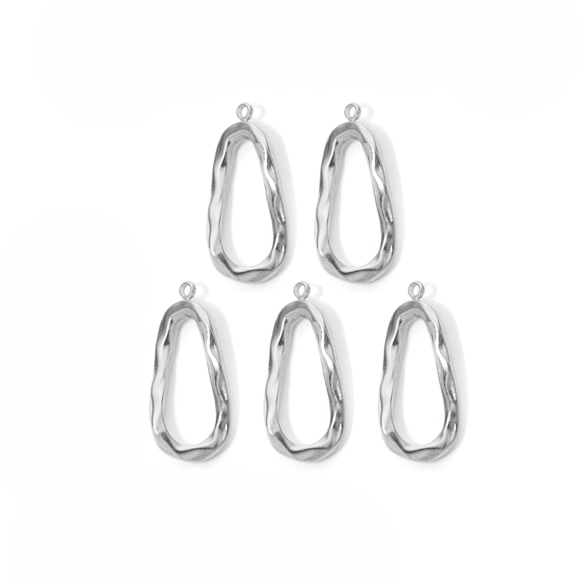 Steel color - 13x28mm 