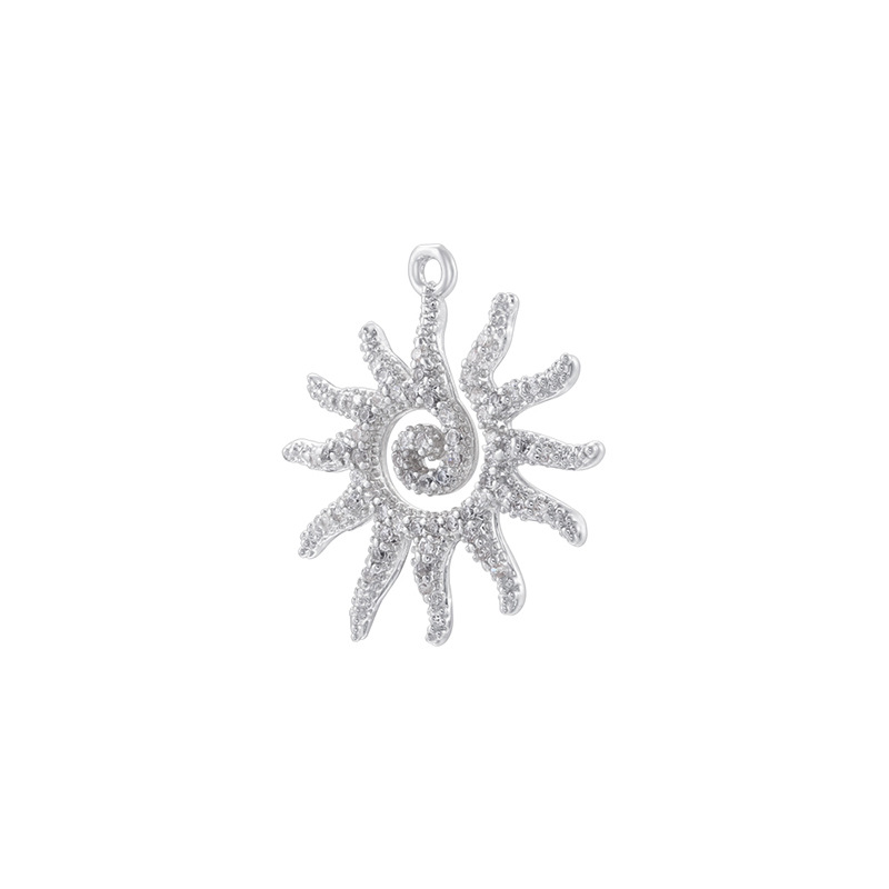 8:Vd2164 white gold white diamond spiral sun