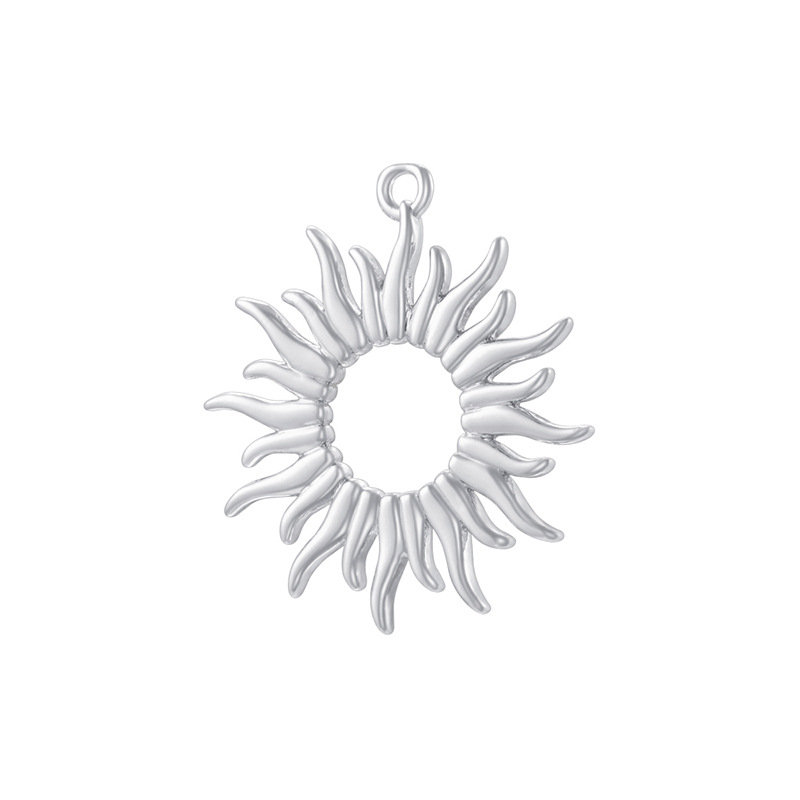 26:Vd2181 white gold hollow sunflower