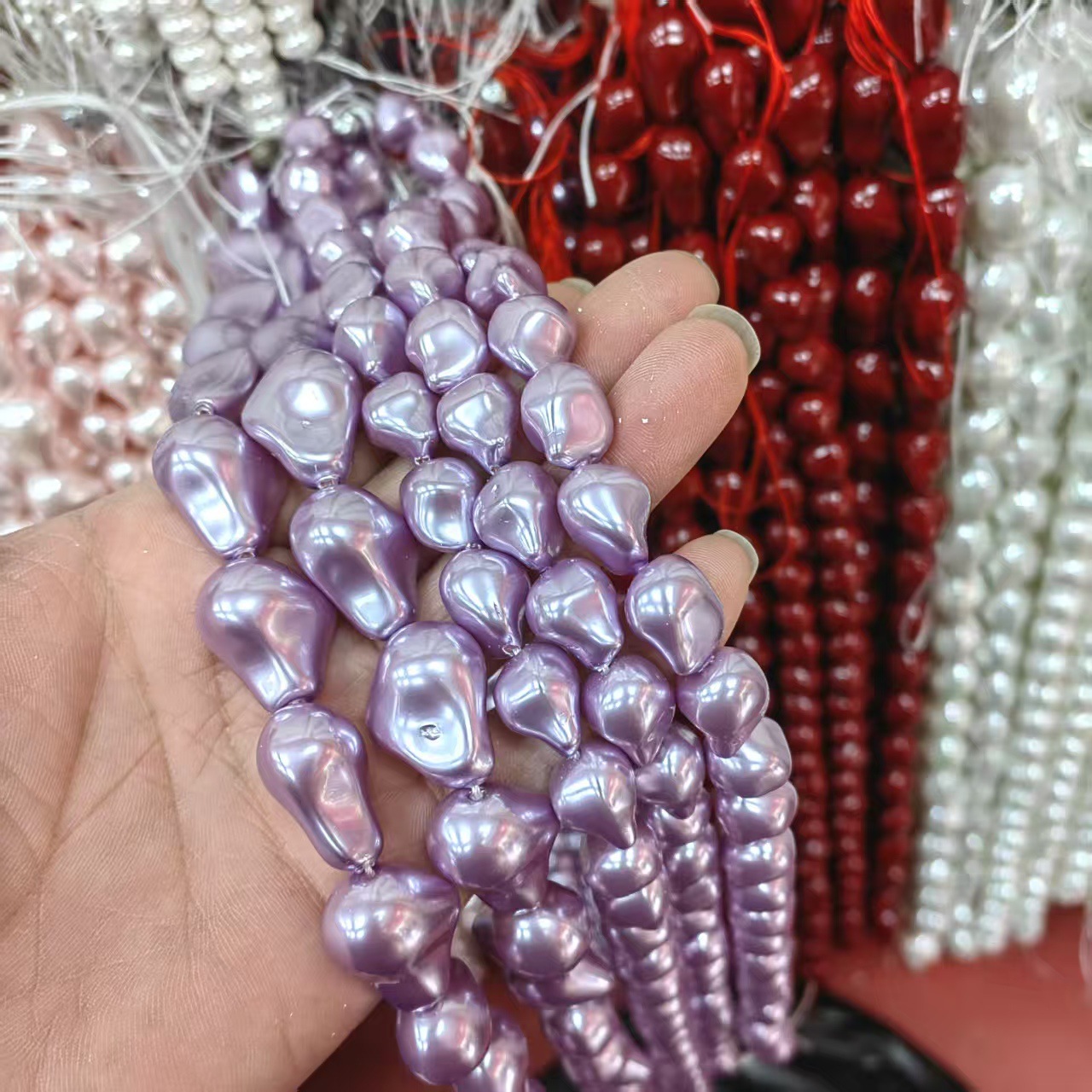 Purple lavender 11×15mm