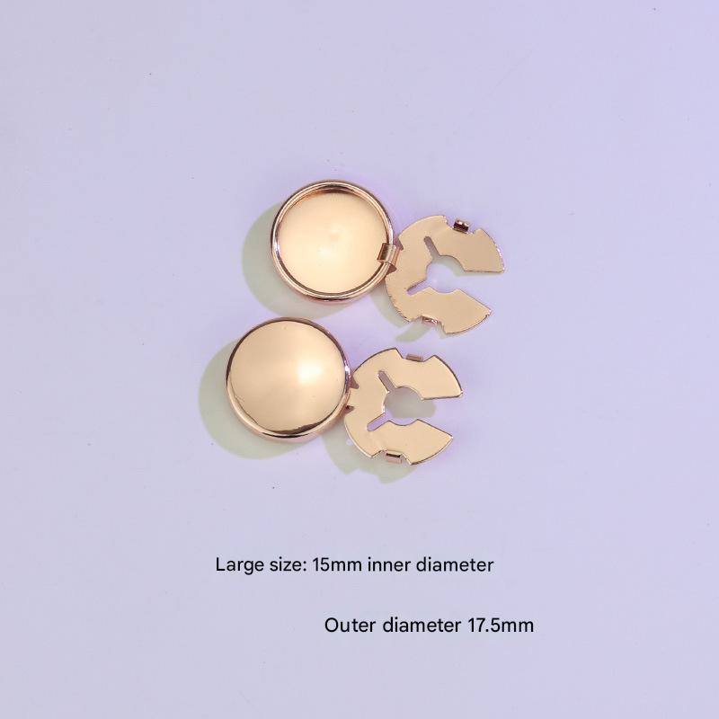 10:Large size 17.5mm rose gold