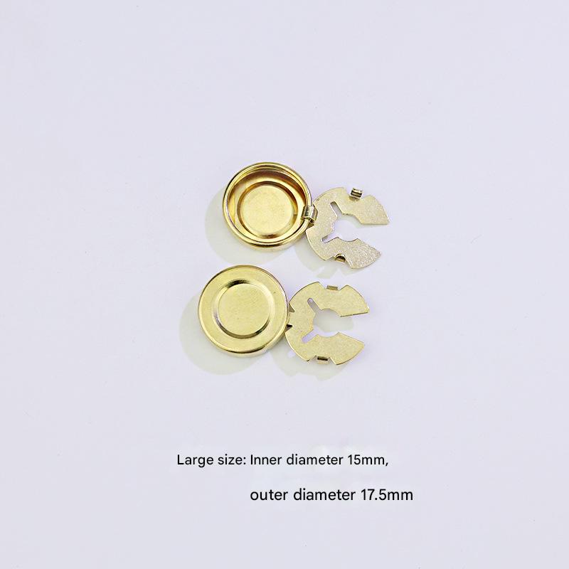 11:Large 17.5mm copper embryo (concave surface)