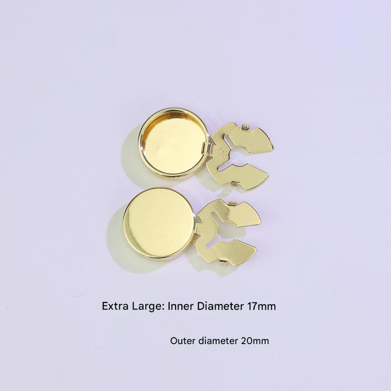 17:Extra large size 20mm gold
