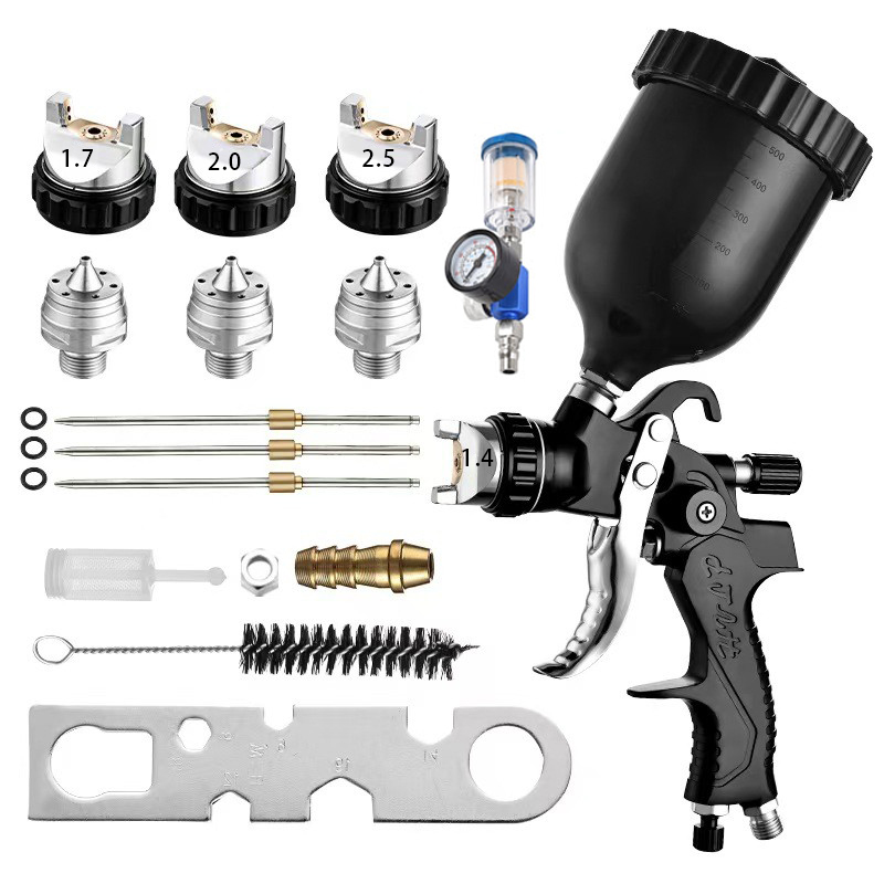 3 Nozzles set with hydraulic gauge