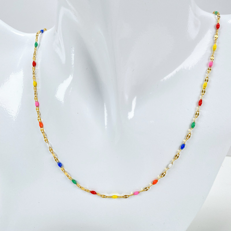 multi-colored 40cm,5cm extender chain