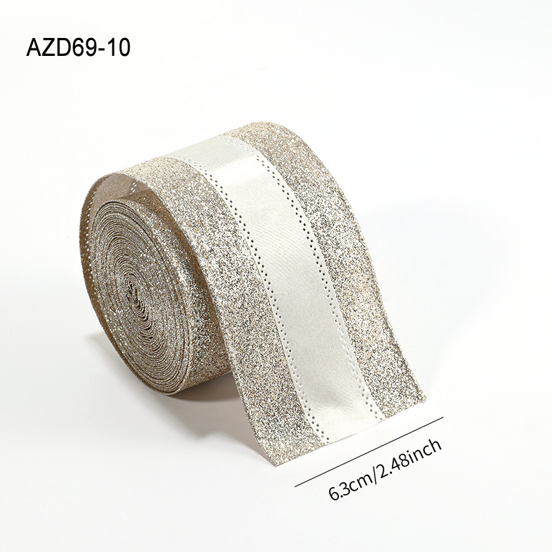 6.3cm striped webbing/ 2m