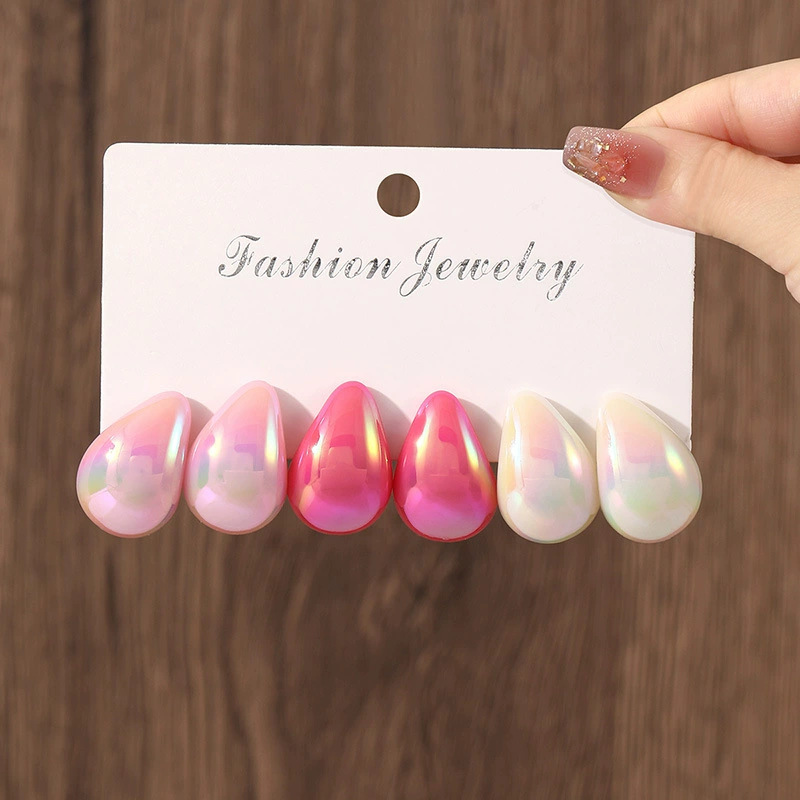 4:Environmentally friendly - light color (water droplets) - 3 pairs