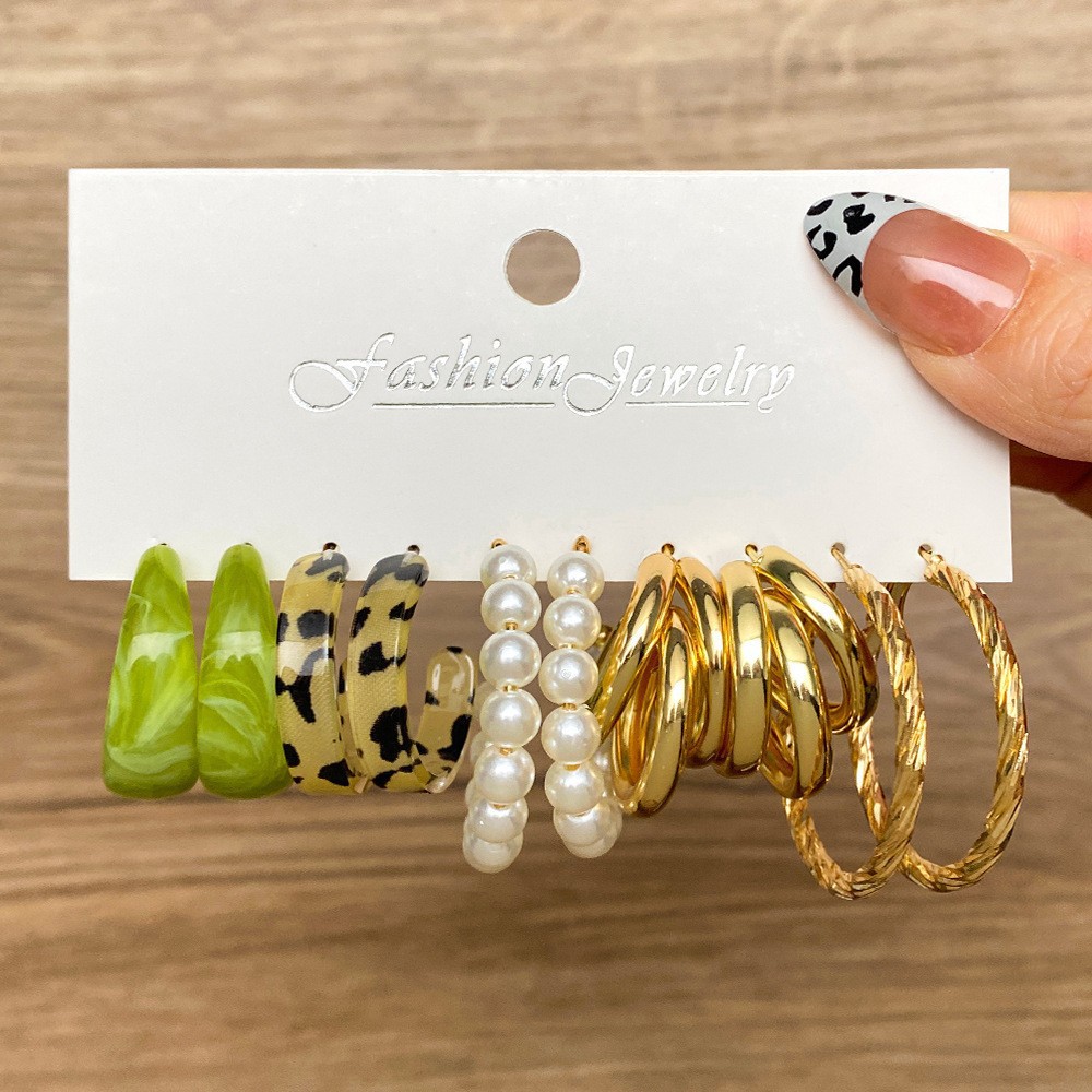 9:10 pieces—hollow leopard print