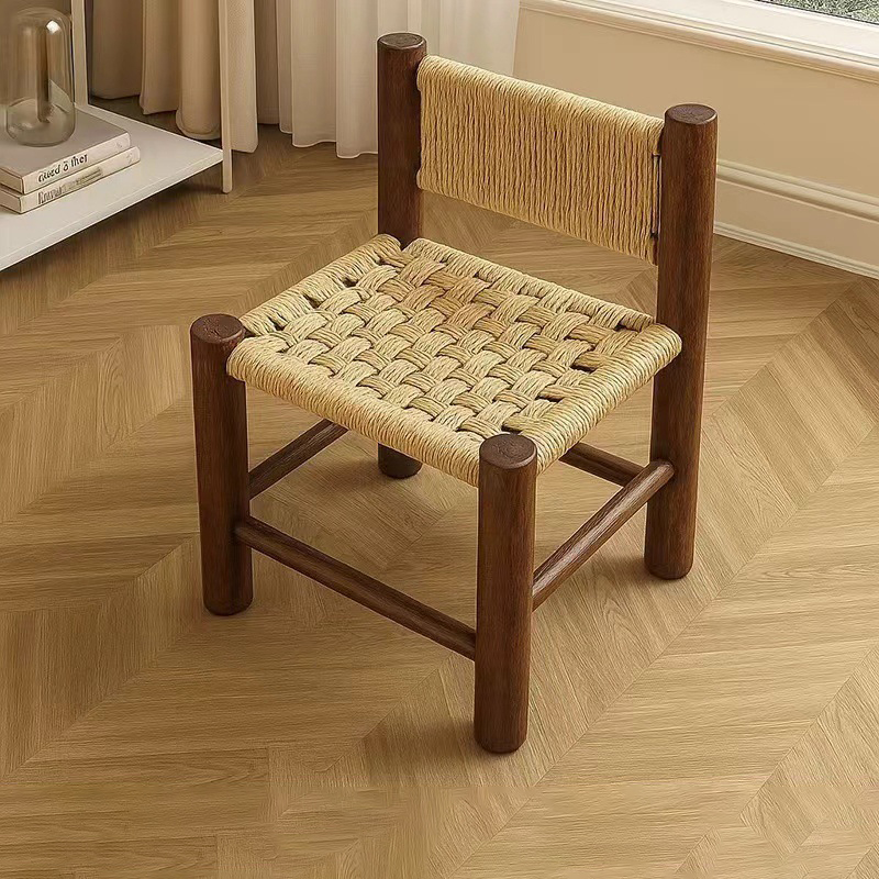 Walnut color-small chair