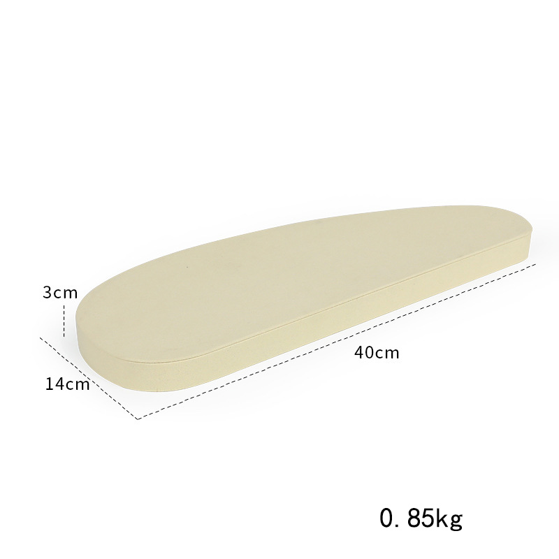 14:130-creamy-white height increasing Plate 40 × 14 × 3cm