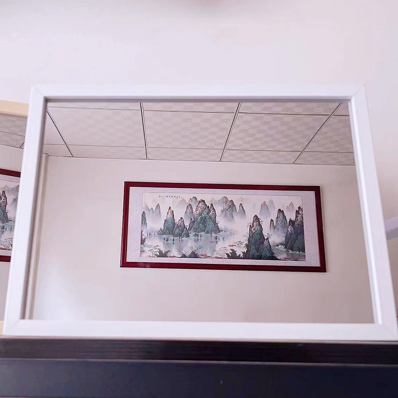 Single frame abyss mirror white