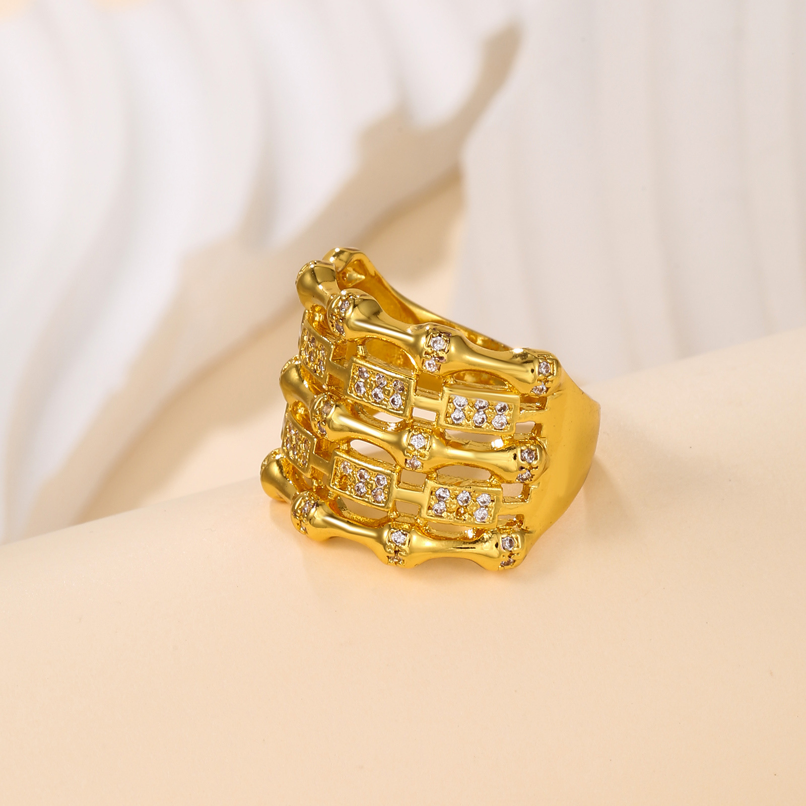 13:Copper-multi-layered bamboo ring