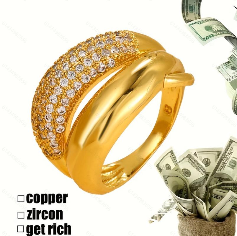 15:Copper-sexy lips diamond ring