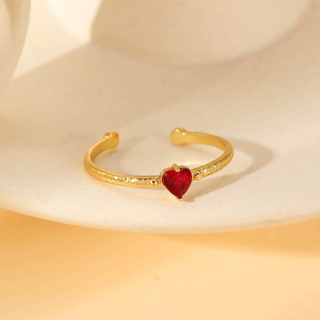 2:W1490 open ring set with zircon 2