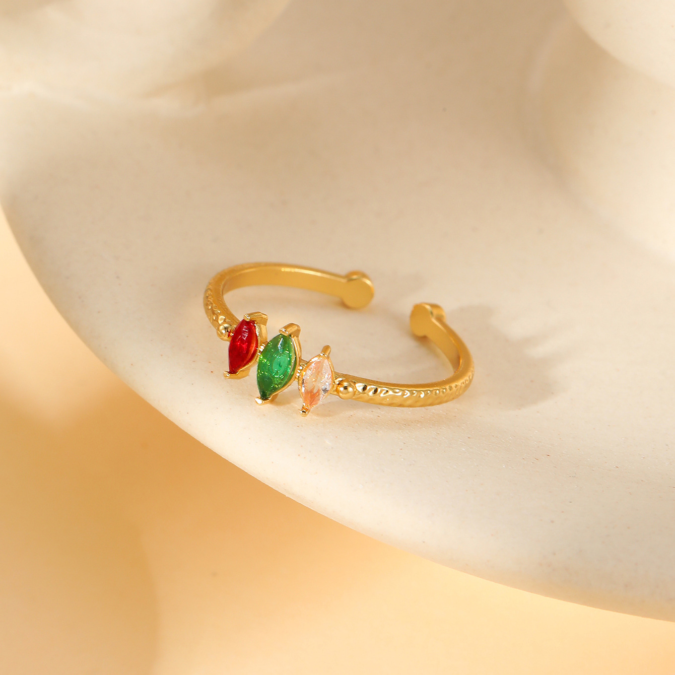 13:W1494 zirconia open ring style 2