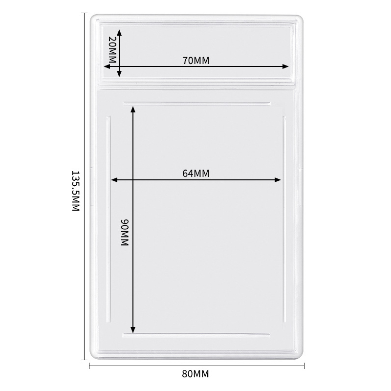 1349 second generation graded card brick (with finger hold)
